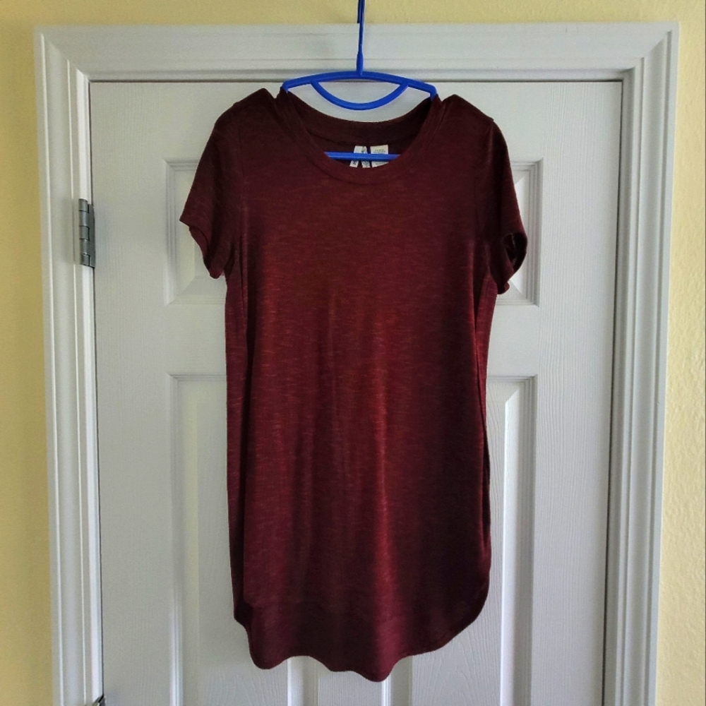 Red Long Shirt